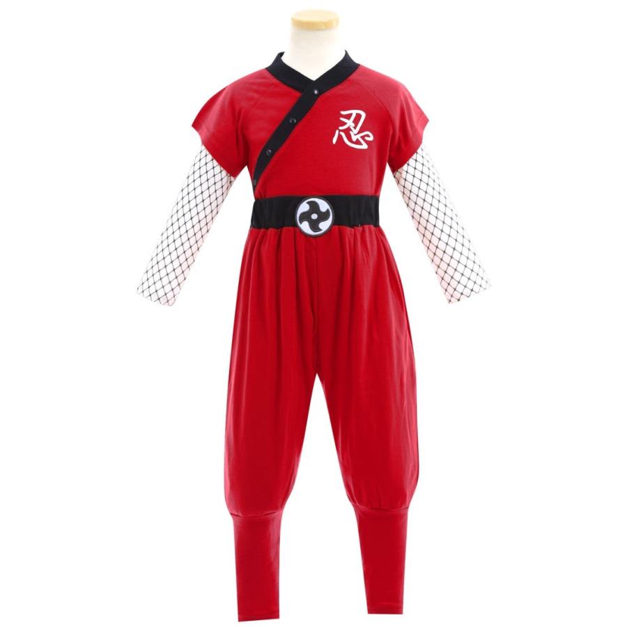 ハロウィン 衣装 子供 男 女 忍者 2025 ピンク 黒 青 赤 男の子 仮装 キッズ 女の子 100 110 120 130 安く 着ぐるみ コスチューム 上下セット |  | 18