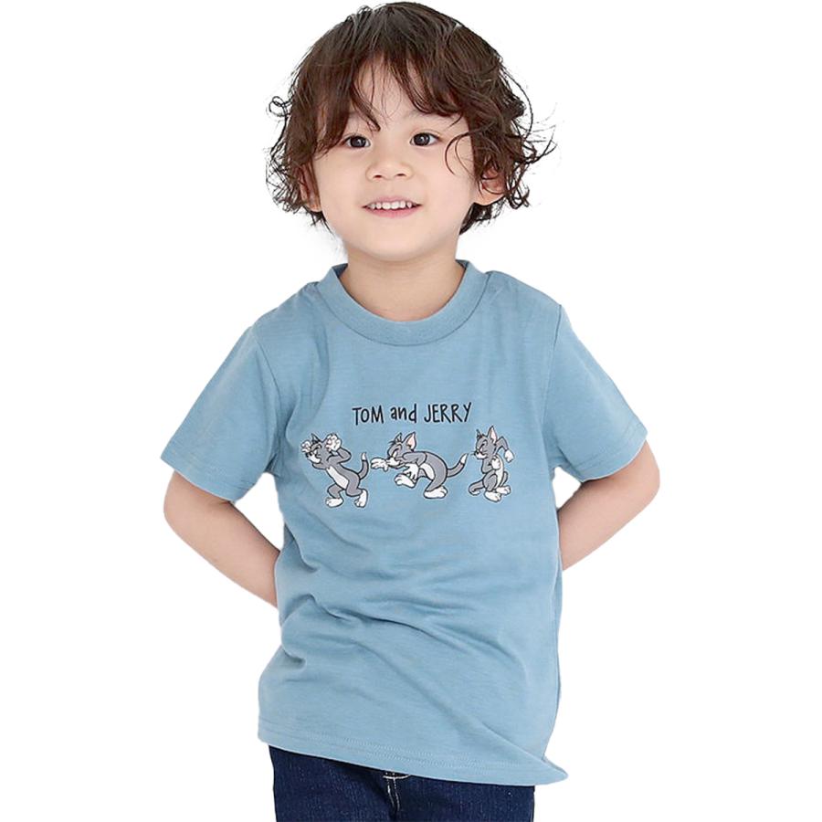 子供服 女の子 男の子 Tシャツ 半袖 トムとジェリー キッズ ベビー 男子 女子 90cm 100cm 110cm 1cm 130cm 半袖 Tシャツ 子供 グリーン ブルー 夏 夏服 Manhattan Store 通販 Yahoo ショッピング