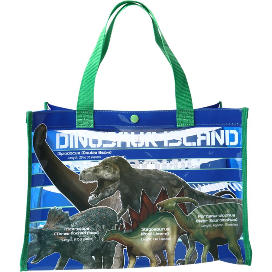 プールバッグ 子供 男 キッズ 男子 子供用 バッグ 夏 小学校 授業 習い事 恐竜 危険生物 海水浴 海 手提げバッグ ネームタグあり 学研の図鑑live Manhattan Store 通販 Yahoo ショッピング