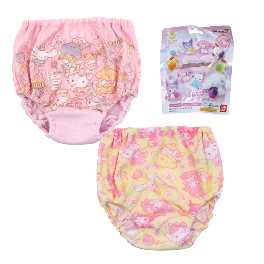 sanrio（サンリオ） 福袋 2026 女の子 パンツ 下着 3点セット 福袋