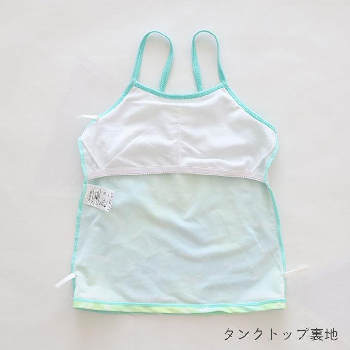 予約 水着 女の子 セパレート キッズ ジュニア 3点セット 140 150 160 タンキニ 上下セット tシャツ 水色 紫 アナップ 女子 おしゃれ 小学生｜mstore｜06