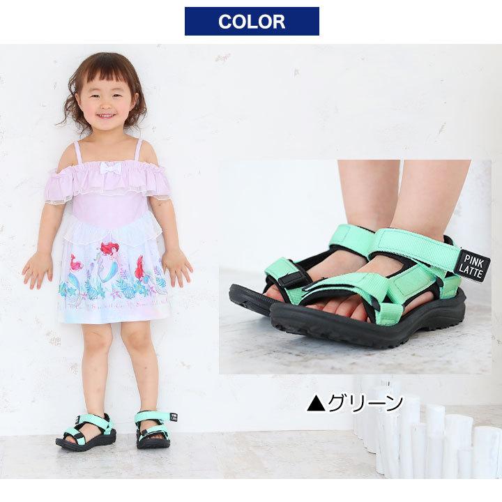 サンダル キッズ 女 スポーツサンダル ジュニア 女子 18cm cm 22cm 24cm 海 砂浜 川遊び アウトドア 夏 子供 ピンク ブルー パープル グリーン マリン 13 Manhattan Store 通販 Yahoo ショッピング