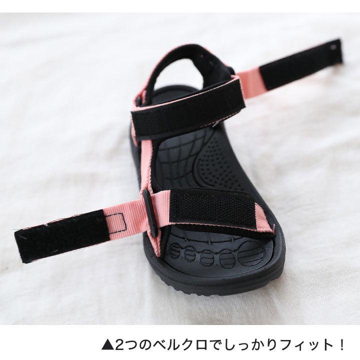サンダル キッズ 女 スポーツサンダル ジュニア 女子 18cm cm 22cm 24cm 海 砂浜 川遊び アウトドア 夏 子供 ピンク ブルー パープル グリーン マリン 13 Manhattan Store 通販 Yahoo ショッピング
