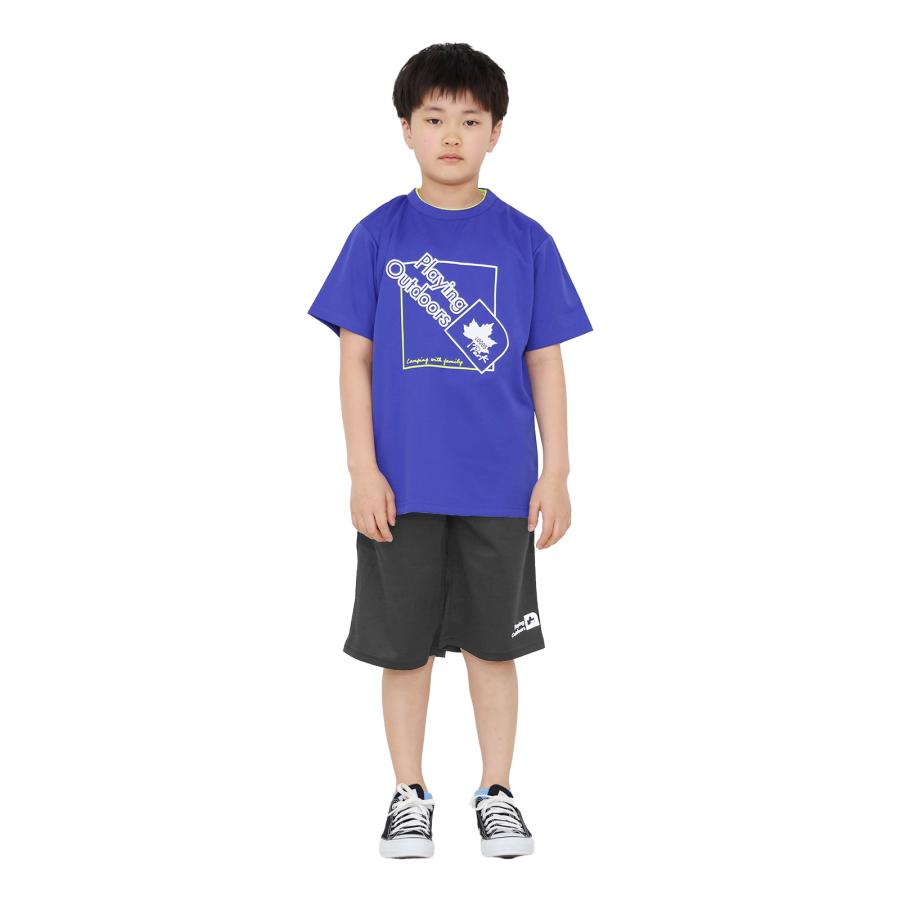 LOGOS（ロゴス） Tシャツ キッズ 半袖 ジュニア ハーフパンツ 上下