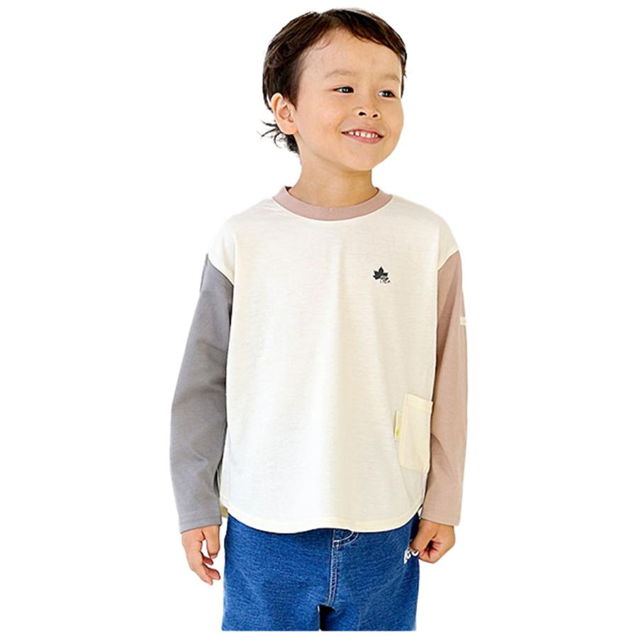 LOGOS（ロゴス） Tシャツ キッズ 長袖 長袖Tシャツ 男の子 春秋冬