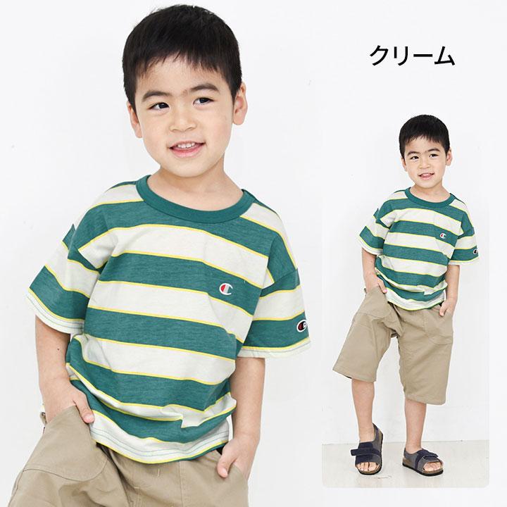 Champion（チャンピオン） Tシャツ 半袖 キッズ 女の子 男の子 110 120