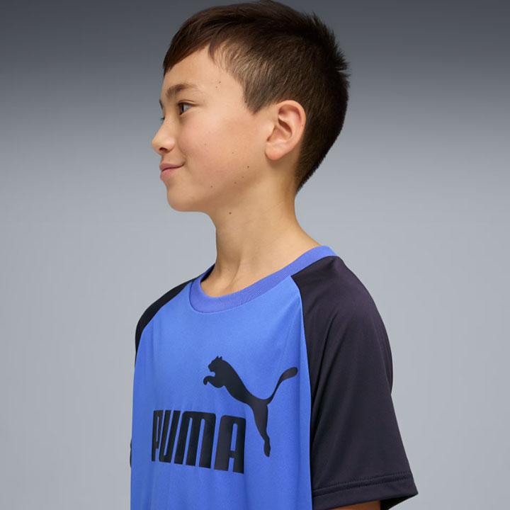PUMA（プーマ） Tシャツ 半袖 キッズ ハーフパンツ 男の子 ジュニア T 