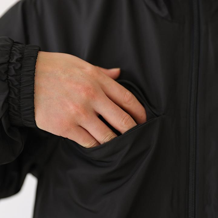 ウィンドブレーカー メンズ 上下 76 M L LL 3L ブラック 大人