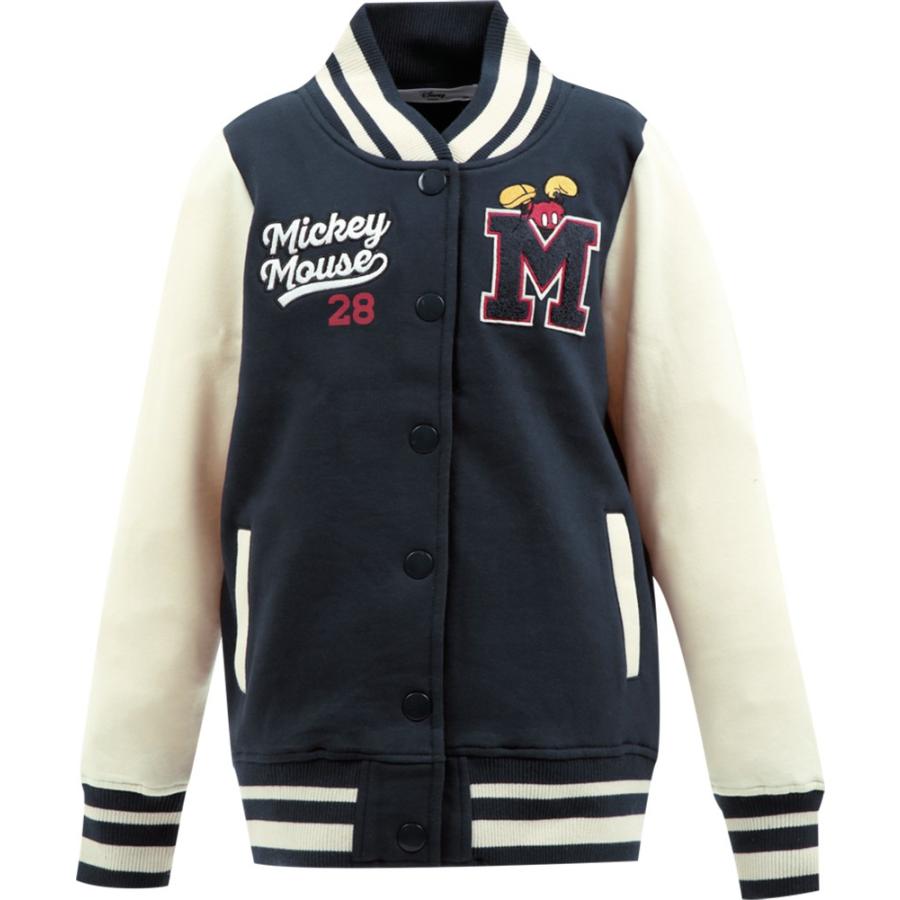 スタジャン ブランド ディズニー Disney 裏起毛 ジュニア 男子 女子 140cm 150cm 160cm ミッキーマウス スタジャン アウター 秋冬 小学校 通学 おしゃれ コーデ 9423 6601 Manhattan Store 通販 Yahoo ショッピング