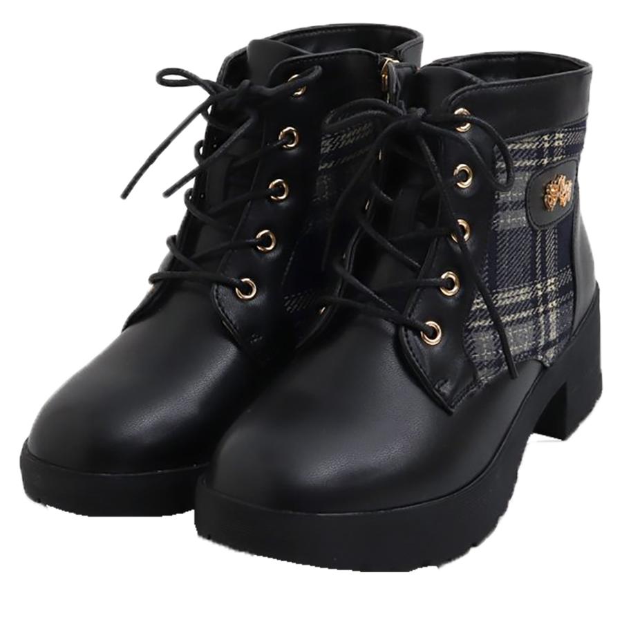 algy（アルジー） ブーツ キッズ 20 21 22 23 24 ジュニア 女の子 ロゴ