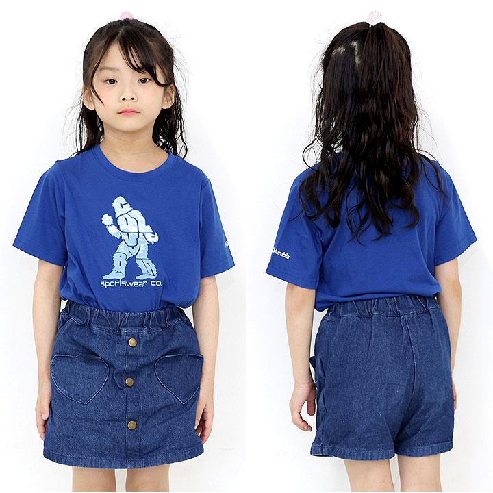 Columbia（コロンビア） Tシャツ キッズ 半袖 ラプードルパスショート