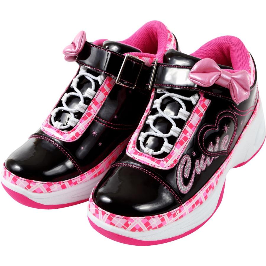 ローラーシューズ子ども用 スニーカー キッズ 子供 女の子 19cm cm 21cm 22cm 23cm 24cm リボン ラメ 可愛い おしゃれ スケート スケーター Ai28 Manhattan Store 通販 Yahoo ショッピング