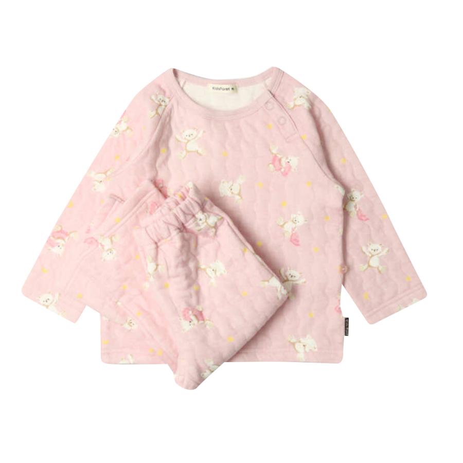 Kids Foret（キッズフォーレ） パジャマ キッズ 長袖 女の子 春 秋 冬