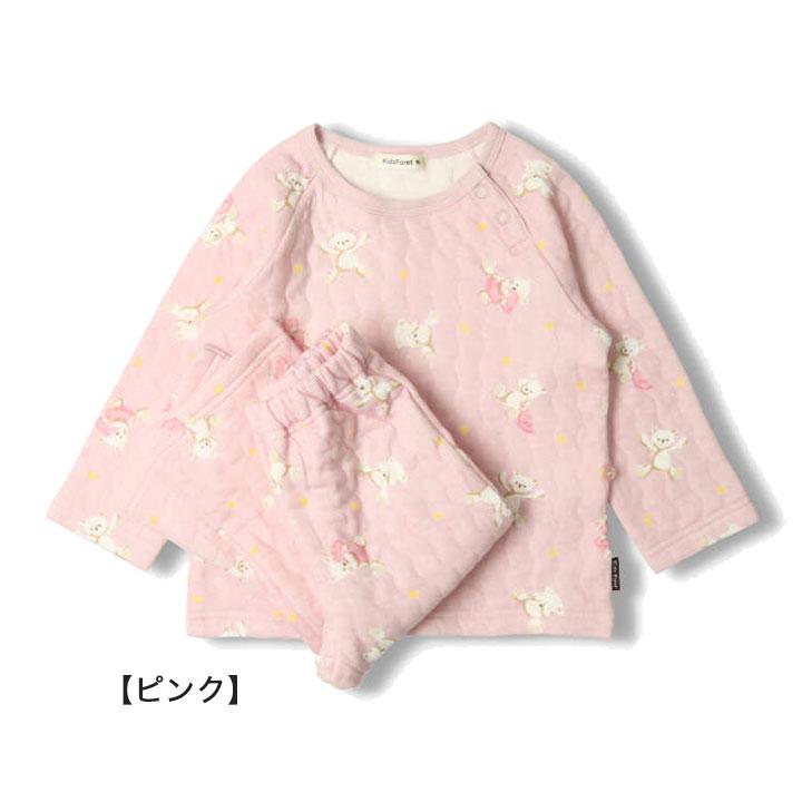 Kids Foret（キッズフォーレ） パジャマ キッズ 長袖 女の子 春 秋 冬