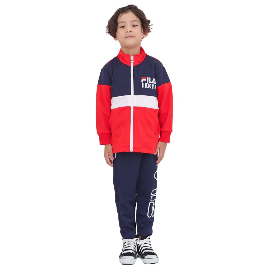 FILA（フィラ） ジャージ キッズ 上下 ジュニア 男の子 110 120 130