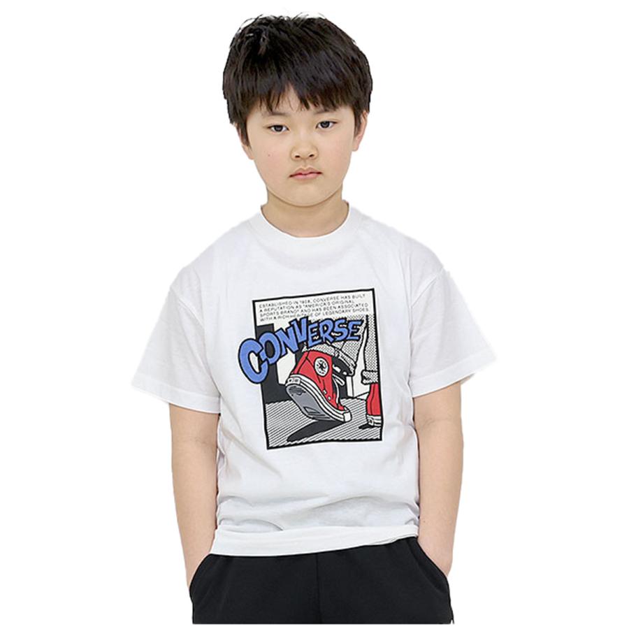 CONVERSE（コンバース） Tシャツ 半袖 キッズ 半袖Tシャツ ジュニア 
