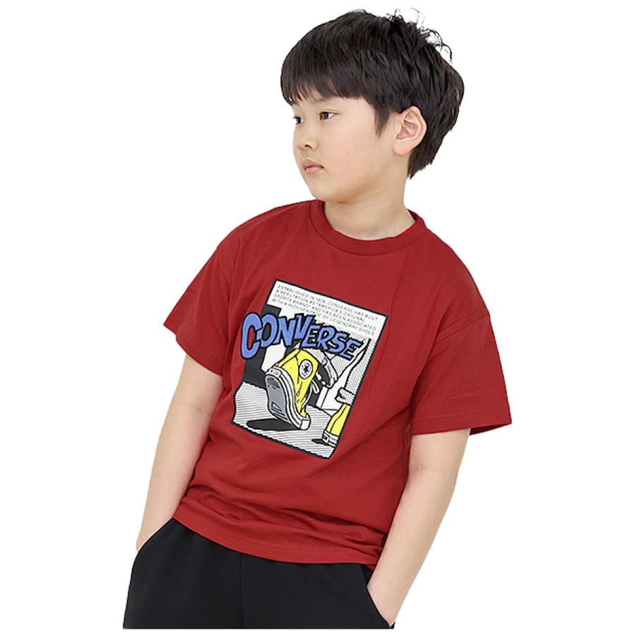 CONVERSE（コンバース） Tシャツ 半袖 キッズ 半袖Tシャツ ジュニア 