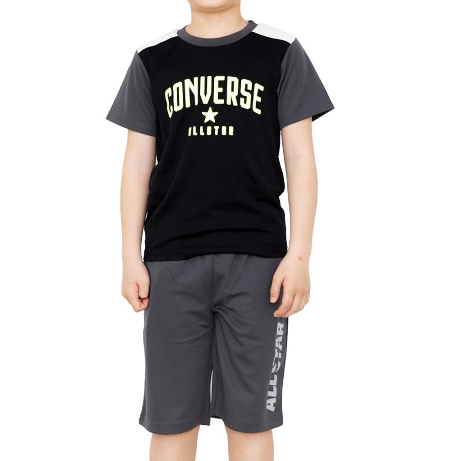Tシャツ キッズ 半袖 コンバース ジャージ ハーフパンツ 上下セット 男の子 ジュニア 130 140 150 160 おしゃれ 子供 春夏秋 小学生 小学校 | CONVERSE | 11