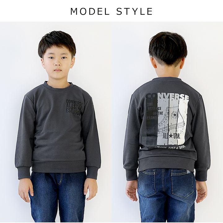 CONVERSE（コンバース） トレーナー キッズ スウェットクルー ジュニア