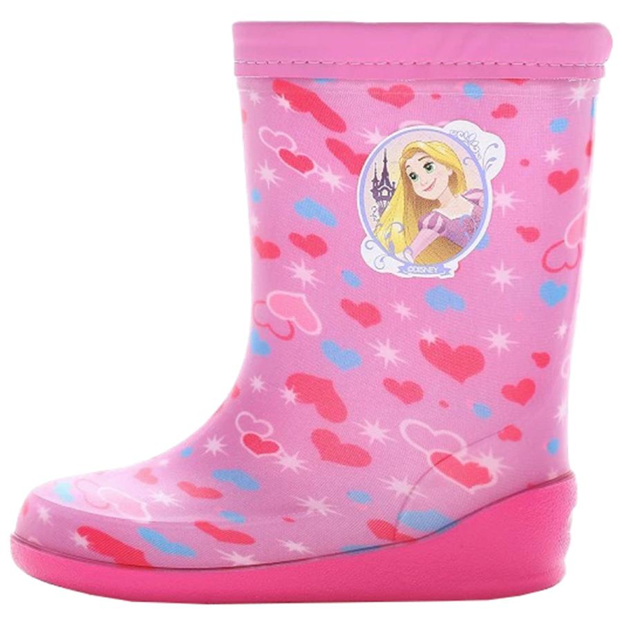 ディズニープリンセス レインブーツ キッズ ジュニア 長靴 女の子 子供 