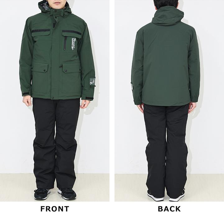 スキーウェア メンズ コスビー S M L LL ブラック グリーン カーキ