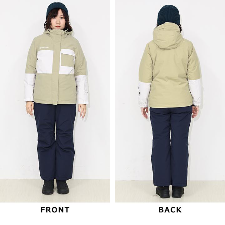 スキーウェア レディース コスビー S M L LL ベージュ ラベンダー