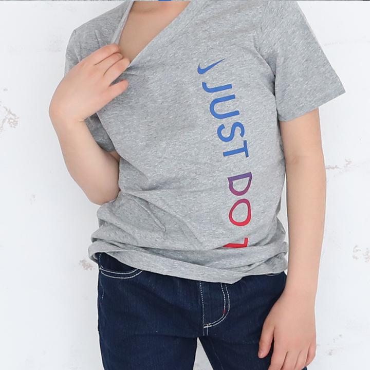 半袖tシャツ キッズ Nike ナイキ Tシャツ ジュニア 半袖 男子 スポーツ カジュアル ビッグロゴ 130cm 140cm 150cm 160cm ブランド 小学校 男 Cu4571 Manhattan Store 通販 Yahoo ショッピング