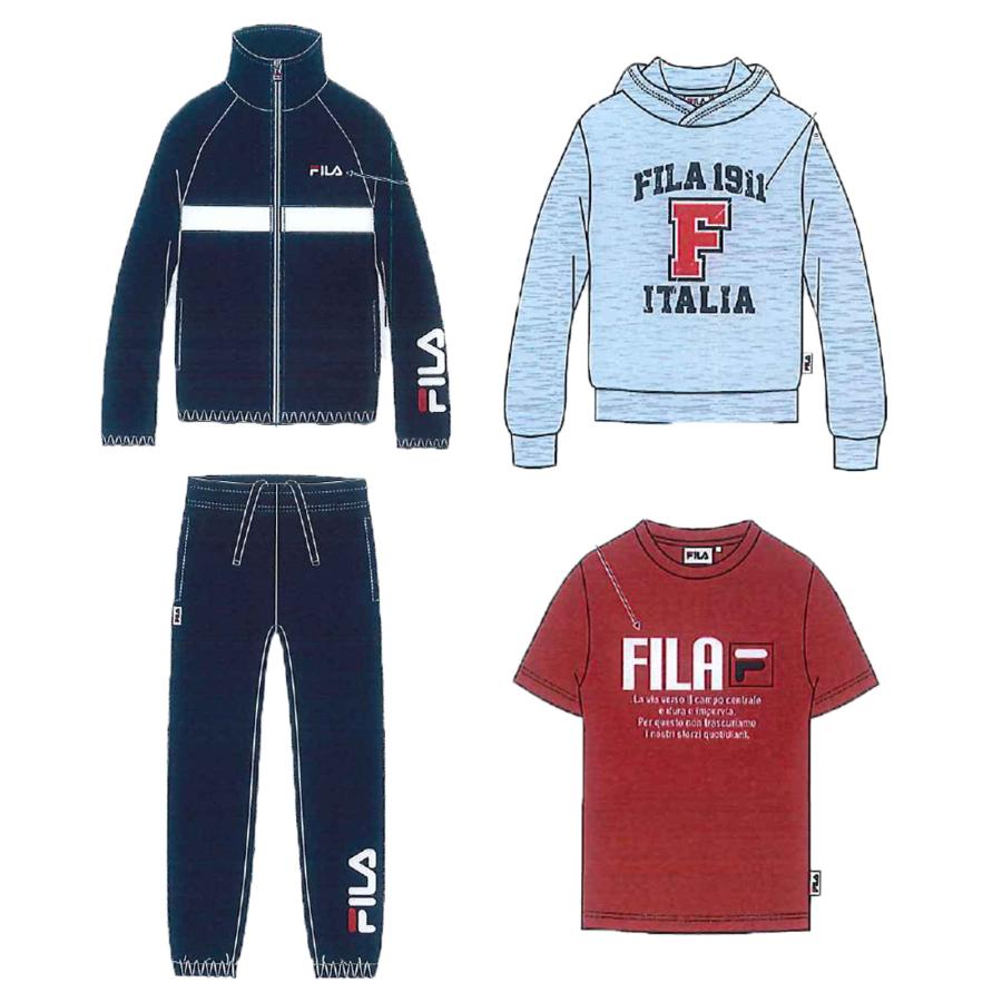 FILA（フィラ） 福袋 2026 キッズ ジュニア 男の子 FILA 4点セット