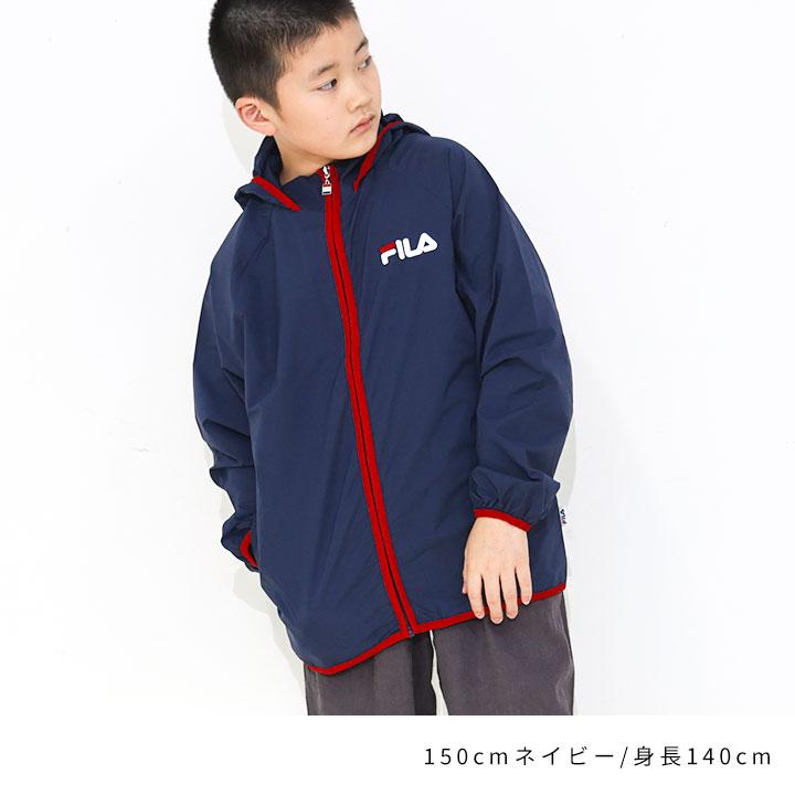 FILA（フィラ） ウィンドブレーカー キッズ アウター 春秋 ライト