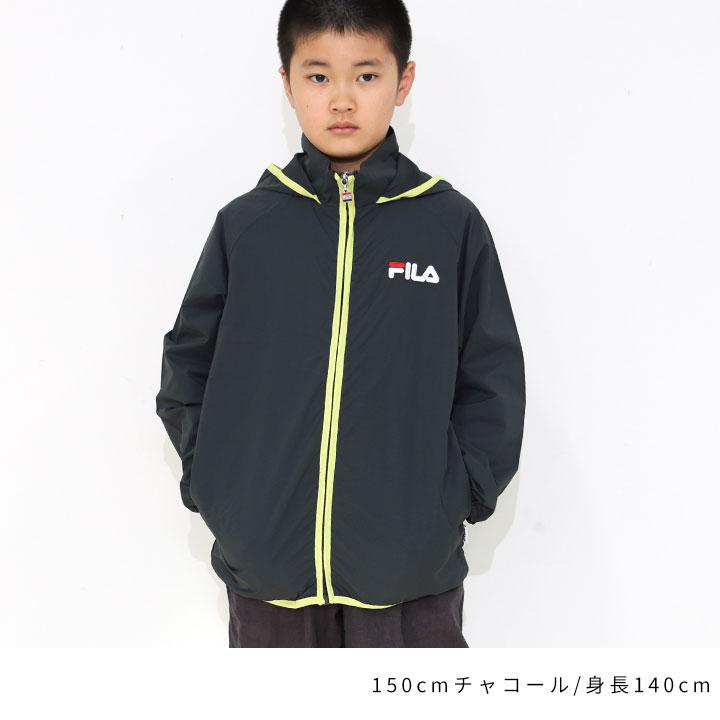 FILA（フィラ） ウィンドブレーカー キッズ アウター 春秋 ライト