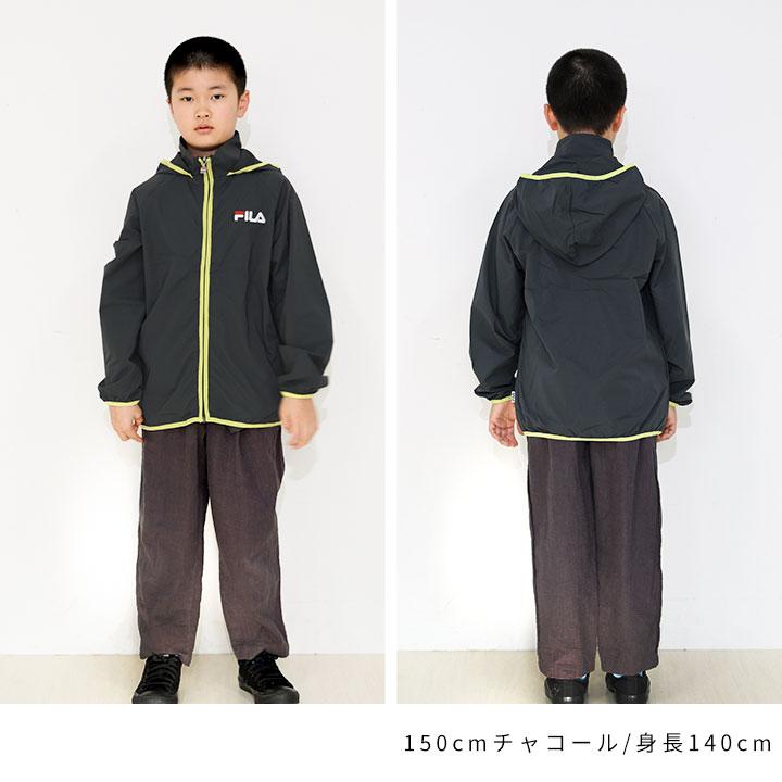 FILA（フィラ） ウィンドブレーカー キッズ アウター 春秋 ライト