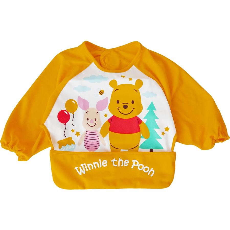 お食事エプロン 長袖 ディズニー 保育園 食事用エプロン 赤ちゃん おしゃれ ベビー スタイ キャラクター ポケット付き 子供用 男の子 女の子 ナイロン製 Disney19 Lo Apron Manhattan Store 通販 Yahoo ショッピング