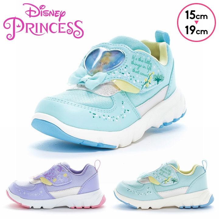 子供用スニーカー　18.0　ディズニープリンセス ディズニープリンセス スニーカー キッズ ディズニー 女の子 15 16 17