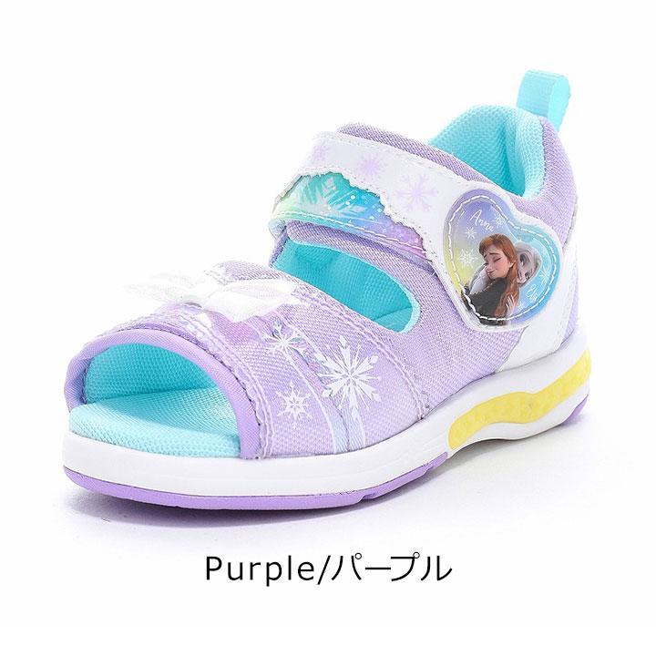 アナと雪の女王 サンダル キッズ ディズニー LED ベビー 子供 靴