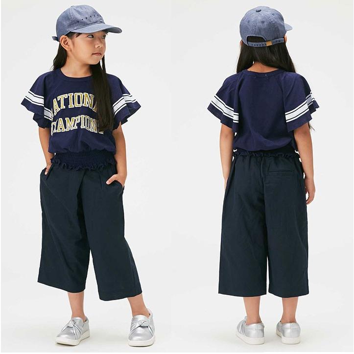 Tシャツ 半袖 キッズ 女の子 ジュニア ベビー服 リメイク風 本体綿100 半袖tシャツ 90cm 100cm 110cm 1cm 130cm 切替 春夏 コットン カットソー 子供 Manhattan Store 通販 Yahoo ショッピング