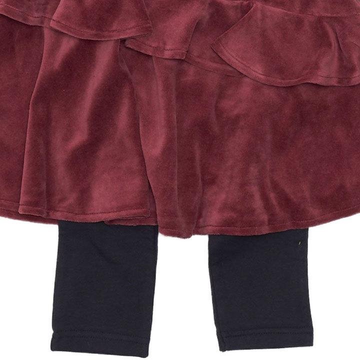 Otonato（オトナト） ガウチョパンツ サテンスカート風 キッズ 女の子