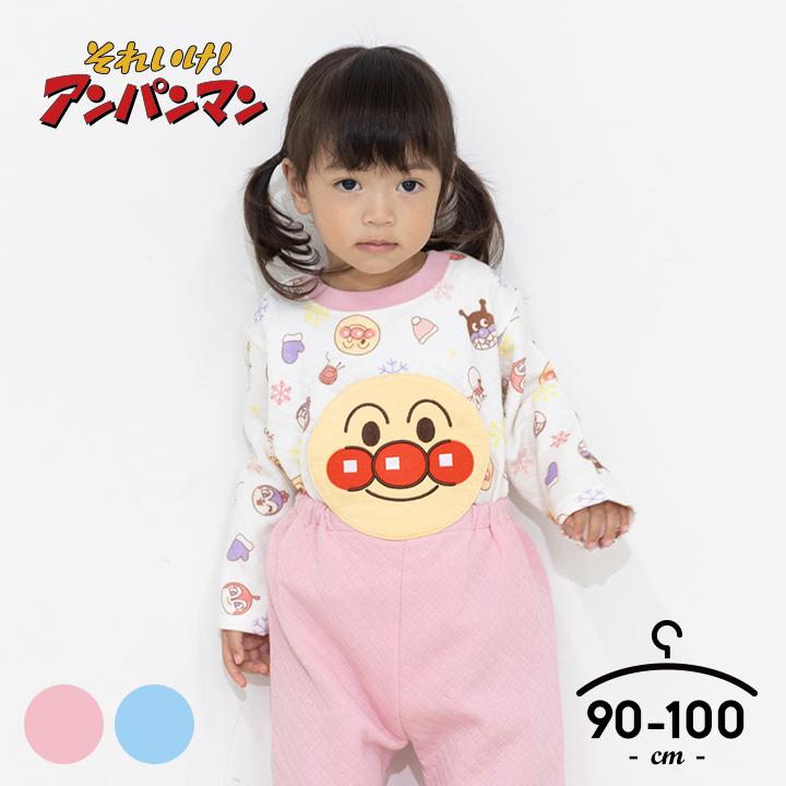 パジャマ キッズ 長袖 アンパンマン 上下セット ベビー 子供 男の子