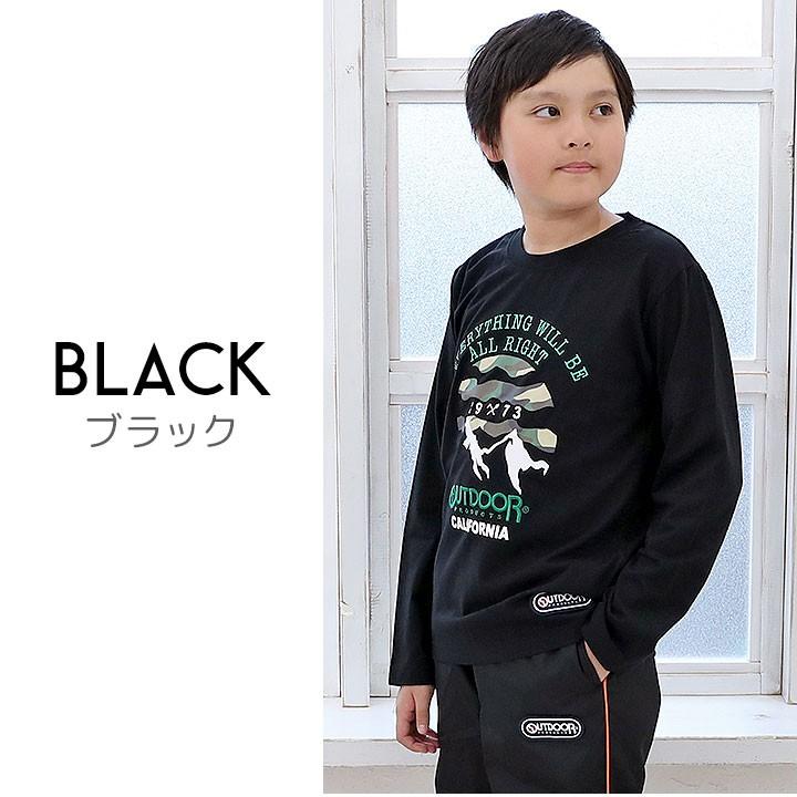 長袖tシャツ キッズ 150アウトドアプロダクツ ロンt 130cm 140cm 150cm 160cm 170cm 子供服 長袖 長そで 男子 カットソー グレー ブラック F5950e Manhattan Store 通販 Yahoo ショッピング
