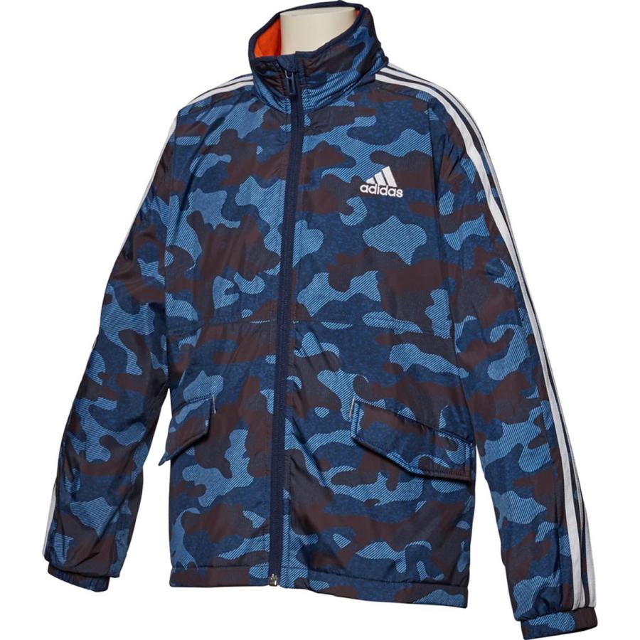 アディダス ウィンドブレーカー 男子 ジャケット キッズ ジュニア 1 130 140 150 160cm Adidas 裏起毛 アウター 子供服 男の子 Fkm21 Manhattan Store 通販 Yahoo ショッピング