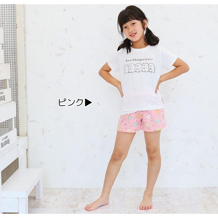 パジャマ キッズ 半袖 すみっコぐらし ルームウェア ジュニア 女の子 半袖tシャツ ハーフパンツ 子供服 1cm 130cm 140cm 150cm 160cm 夏 涼しい G2134 35g Manhattan Store 通販 Yahoo ショッピング