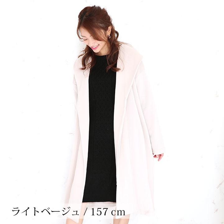 コーディガン レディース 厚手 裏起毛 ロング ロングカーディガン ロングコート 大人 長袖 膝丈 カジュアル 40代 30代 ゆったり 無地 ナチュラル Gjk0003 Manhattan Store 通販 Yahoo ショッピング