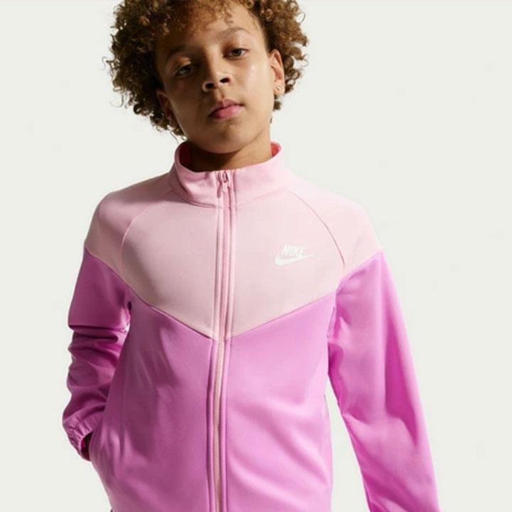 【NIKE】ナイキ L トラックジャケット ジャージ ピンク NIKE ナイキ トラックジャケット ジャージ ピンク レディースLサイズ