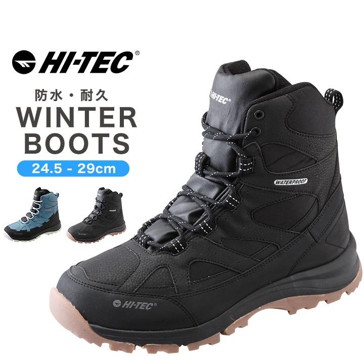 ハイテック トレッキングシューズ レディース メンズ 防水 ウィンター冬靴 スノトレ 雪道 ショートブーツ 抗菌 防臭 24 5 29cm 通学 通勤 仕事 靴 Htbtu14 Manhattan Store 通販 Yahoo ショッピング