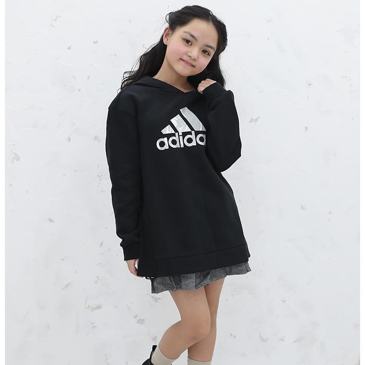 パーカー キッズ おしゃれ アディダス キッズ ジュニア 女の子 小学校 女子 110cm 1cm 130cm 140cm 150cm 160cm フード付きパーカー Iwv93 Manhattan Store 通販 Yahoo ショッピング