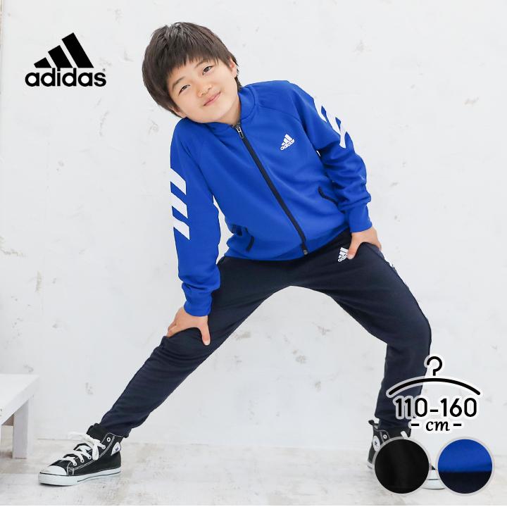 アディダス ジャージ 上下 新作 ジュニア キッズ 男の子 女の子 子供用 トラックスーツ 上下セットアップ ブラック ブルー ルームウェア ジャケット パンツ Ixb51 Manhattan Store 通販 Yahoo ショッピング