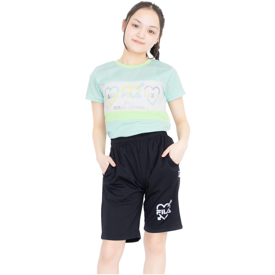 FILA（フィラ） Tシャツ キッズ 半袖 ハーフパンツ 上下 ジャージ
