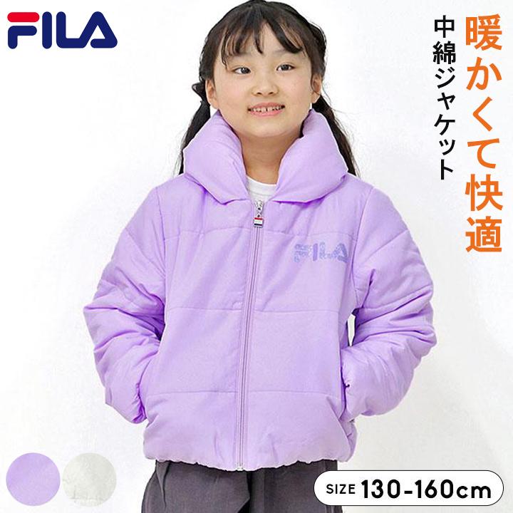 FILA フィラ 中綿ジャケット ライトアウター グレー ホワイト FILA（フィラ） ブルゾン アウター 「FILA:フィラ」中綿オー