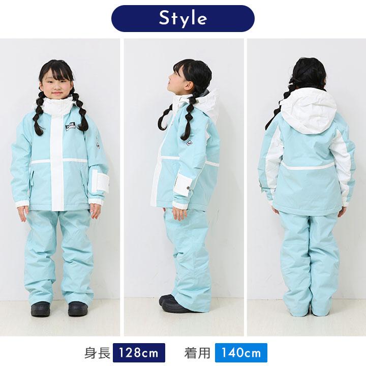 nima ニーマ★スキーウェア上下 150 女の子★美品m NIMA スキーウェア キッズ アウトレット ジュニア 女の子 上下セット