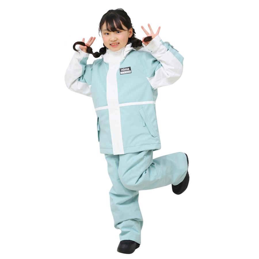 NIMA スキーウェア キッズ アウトレット ジュニア 女の子 上下セット