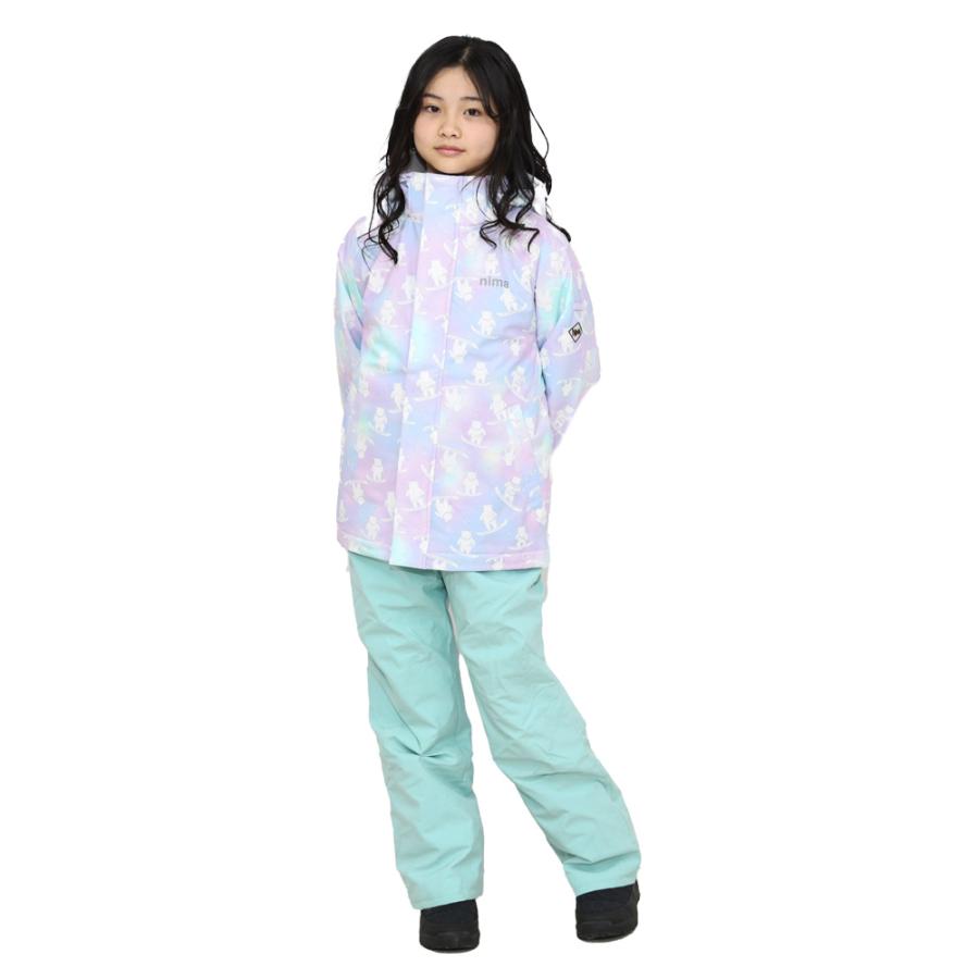 NIMA スキーウェア キッズ 二ーマ ジュニア 女の子 上下セット サイズ